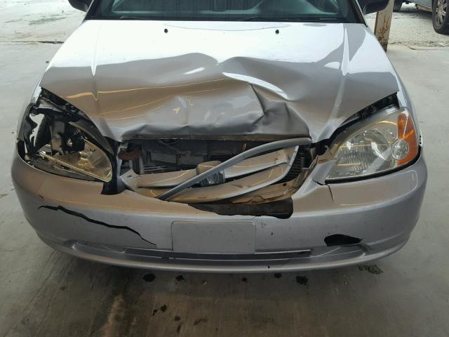 1HGEM21241L109164 - 2001 HONDA CIVIC DX SILVER photo 7