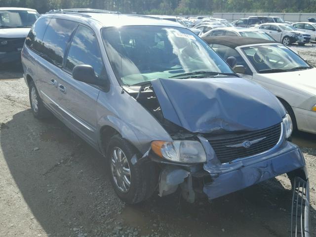 2C8GP64L34R596927 - 2004 CHRYSLER TOWN & COU 蓝色 照片 1