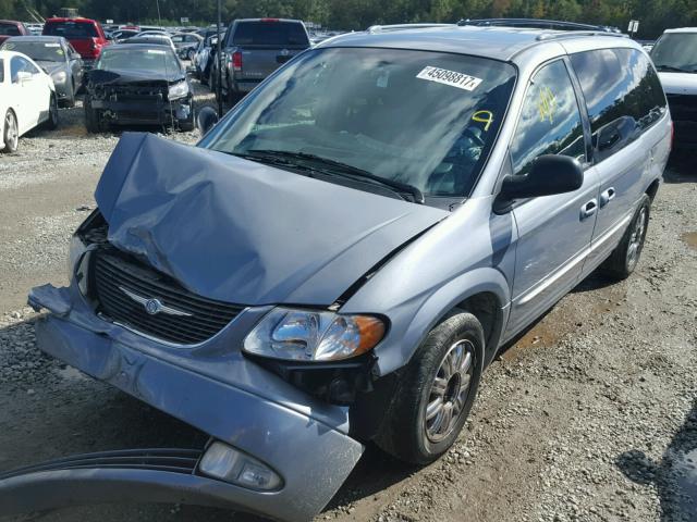 2C8GP64L34R596927 - 2004 CHRYSLER TOWN & COU 蓝色 照片 2