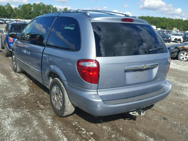 2C8GP64L34R596927 - 2004 CHRYSLER TOWN & COU 蓝色 照片 3