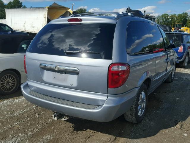 2C8GP64L34R596927 - 2004 CHRYSLER TOWN & COU 蓝色 照片 4