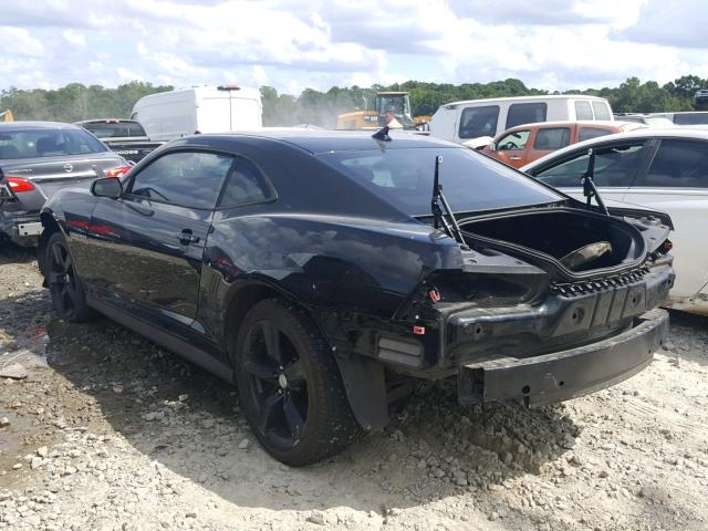 2G1FL1EP1D9801800 - 2013 CHEVROLET CAMARO ZL1 黑色 照片 3
