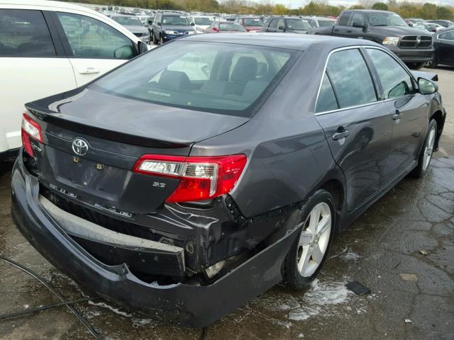 4T1BF1FK5EU336082 - 2014 TOYOTA CAMRY GRAY photo 4