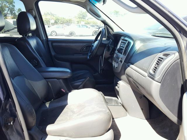 4F2CZ96163KM33211 - 2003 MAZDA TRIBUTE ES BLUE photo 5