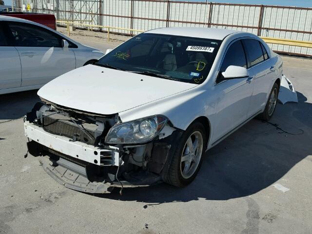 1G1ZE5E70BF102337 - 2011 CHEVROLET MALIBU LTZ WHITE photo 2