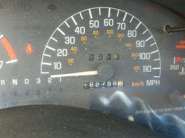 1G2WP52K02F163124 - 2002 PONTIAC GRAND PRIX RED photo 8