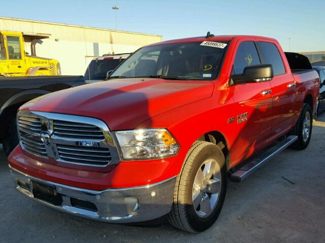 3C6RR6LT7GG287971 - 2016 RAM 1500 SLT RED photo 2