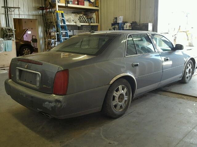 1G6KD54Y84U152992 - 2004 CADILLAC DEVILLE GRAY photo 4