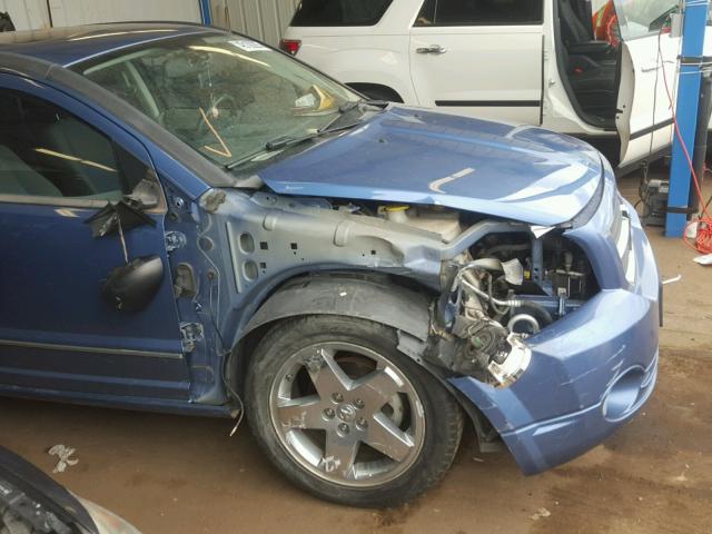 1B3HB78KX7D243508 - 2007 DODGE CALIBER R/ BLUE photo 9