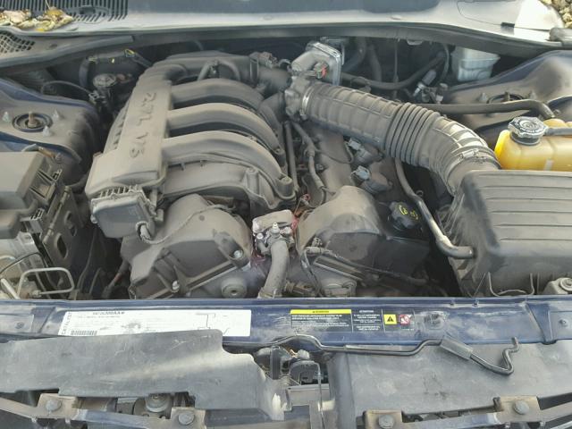 2D4FV47T06H447471 - 2006 DODGE MAGNUM BLUE photo 7