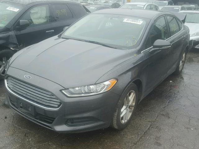 3FA6P0H77FR275631 - 2015 FORD FUSION GRAY photo 2