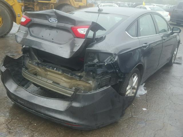 3FA6P0H77FR275631 - 2015 FORD FUSION GRAY photo 4