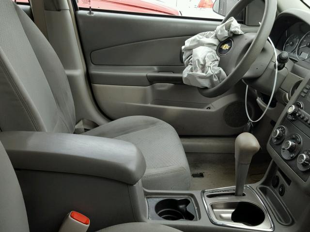 1G1ZS57F07F129493 - 2007 CHEVROLET MALIBU LS შავი ფოტო 5