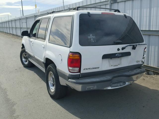 1FMZU34X2XZA79158 - 1999 FORD EXPLORER WHITE photo 3