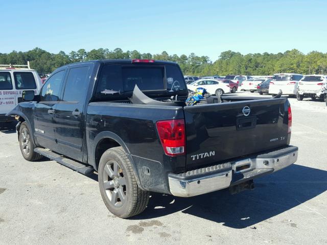 1N6BA0ED9FN512754 - 2015 NISSAN TITAN S BLACK photo 3