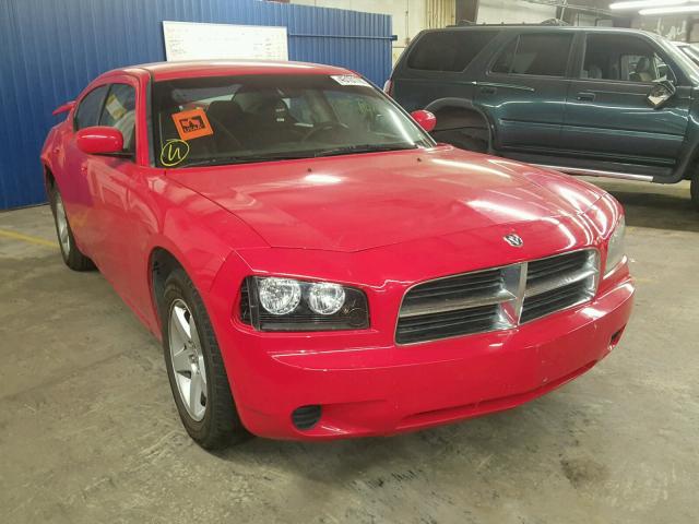 2B3CA4CD0AH268528 - 2010 DODGE CHARGER RED photo 1