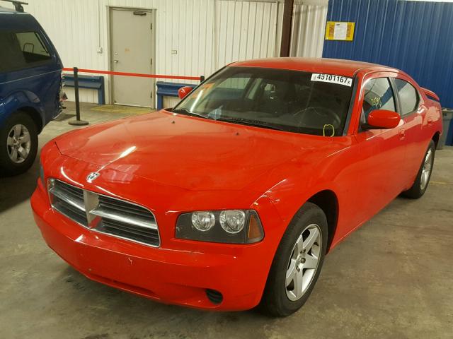 2B3CA4CD0AH268528 - 2010 DODGE CHARGER RED photo 2