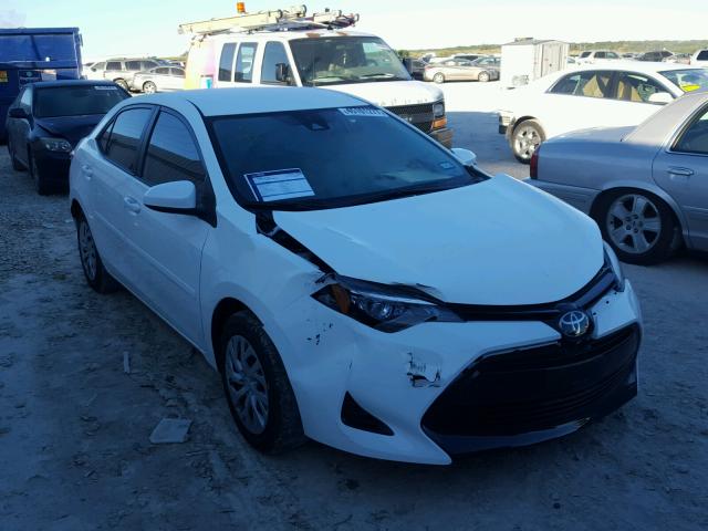 5YFBURHE9HP576334 - 2017 TOYOTA COROLLA L WHITE photo 1