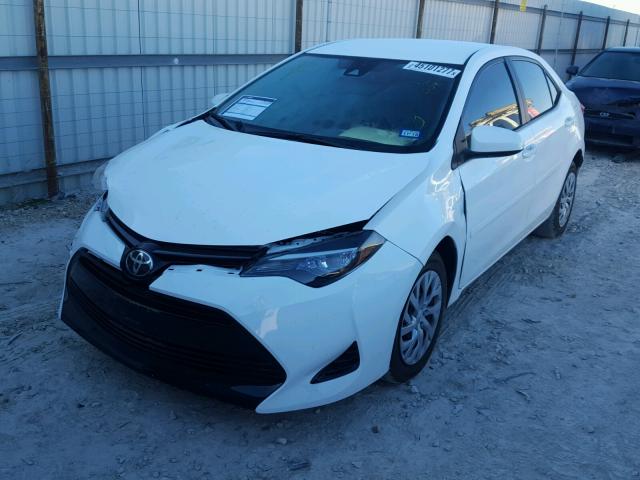 5YFBURHE9HP576334 - 2017 TOYOTA COROLLA L WHITE photo 2