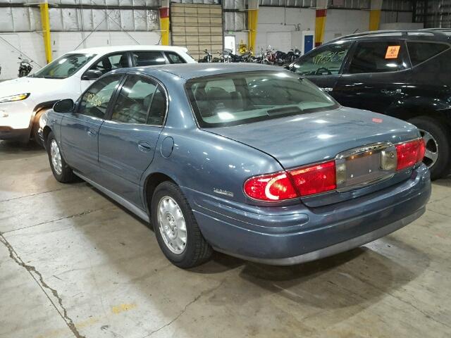 1G4HR54K51U156932 - 2001 BUICK LESABRE LI BLUE photo 3