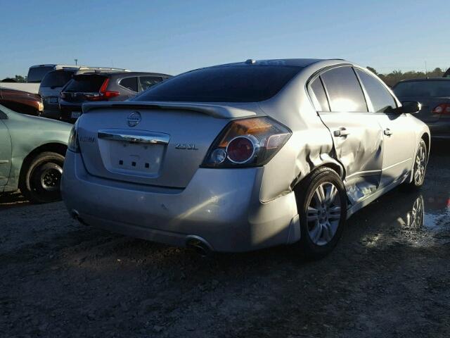 1N4AL2AP3CC158716 - 2012 NISSAN ALTIMA BAS SILVER photo 4