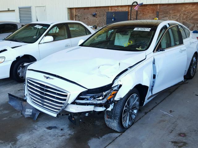 KMHGN4JE2GU121452 - 2016 HYUNDAI GENESIS 3. WHITE photo 9