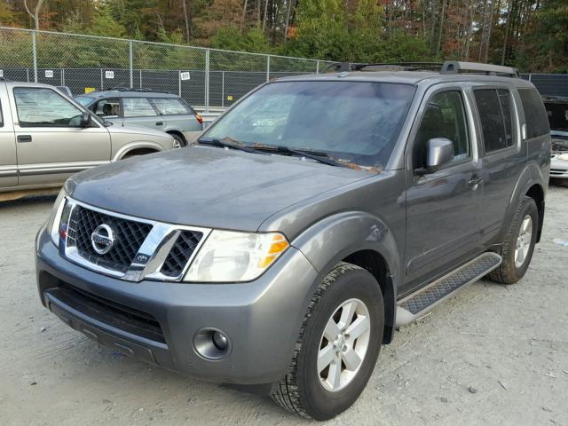 5N1AR18B28C648855 - 2008 NISSAN PATHFINDER GRAY photo 2