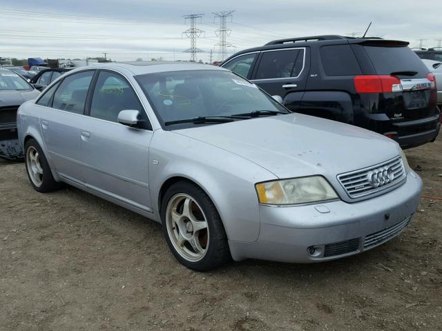 WAUED64BX1N136484 - 2001 AUDI A6 SILVER photo 1