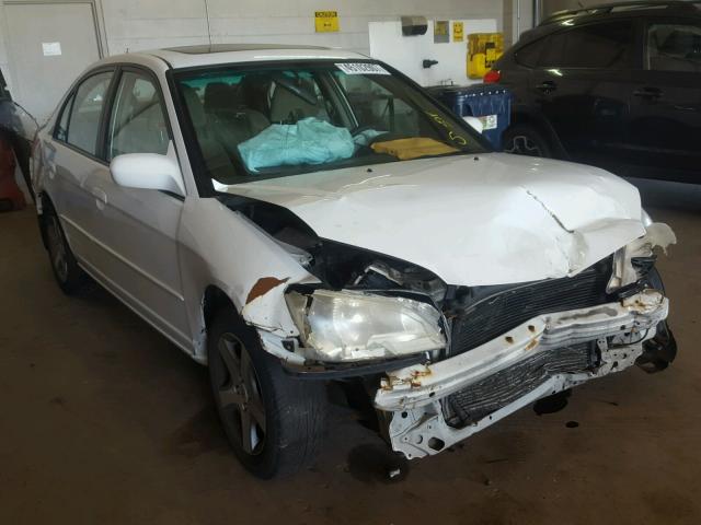 2HGES26725H524903 - 2005 HONDA CIVIC EX WHITE photo 1