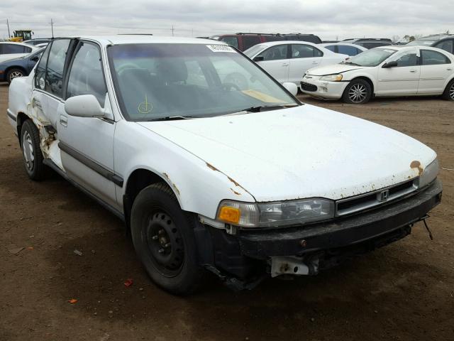 JHMCB765XMC091042 - 1991 HONDA ACCORD LX WHITE photo 1