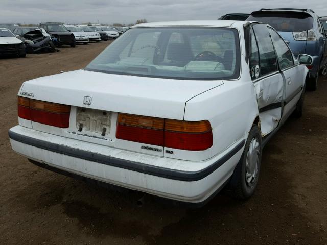 JHMCB765XMC091042 - 1991 HONDA ACCORD LX WHITE photo 4