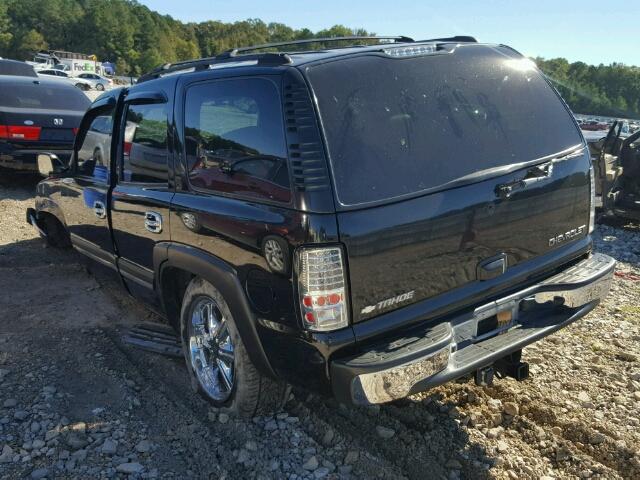 1GNEC13Z14R315587 - 2004 CHEVROLET TAHOE BLACK photo 3