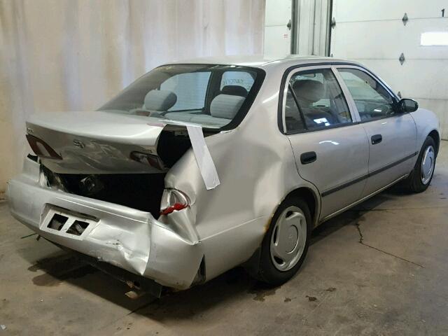 1NXBR12E6YZ316130 - 2000 TOYOTA COROLLA SILVER photo 4