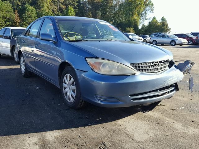 4T1BE32K44U855840 - 2004 TOYOTA CAMRY LE BLUE photo 1