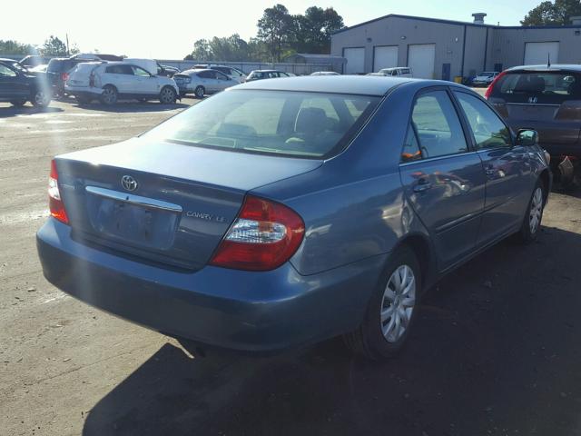 4T1BE32K44U855840 - 2004 TOYOTA CAMRY LE 蓝色 照片 4