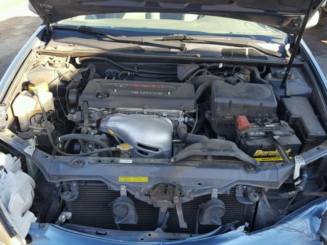 4T1BE32K44U855840 - 2004 TOYOTA CAMRY LE 蓝色 照片 7