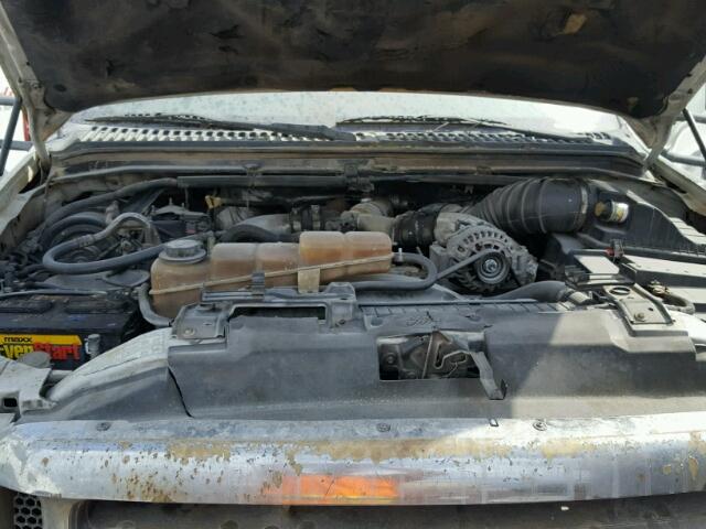 3FTNW20F21MA35366 - 2001 FORD F250 SUPER WHITE photo 7