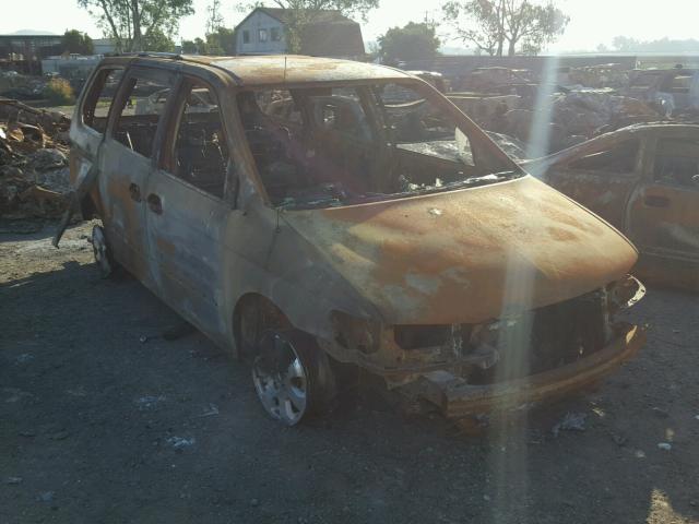 5FNRL18964B048746 - 2004 HONDA ODYSSEY EX BURN photo 1