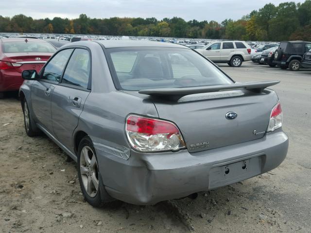 JF1GD61697H503567 - 2007 SUBARU IMPREZA SILVER photo 3