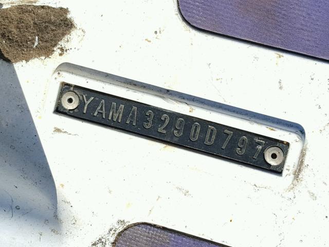 YAMA3290D797 - 1997 YAMAHA MARINE LOT WHITE photo 10