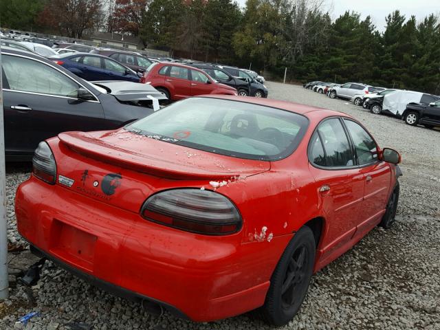 1G2WP52K43F134565 - 2003 PONTIAC GRAND PRIX RED photo 4