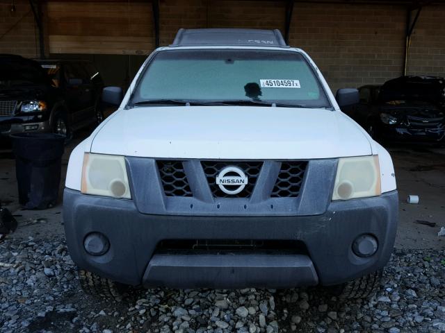 5N1AN08U46C562483 - 2006 NISSAN XTERRA WHITE photo 9