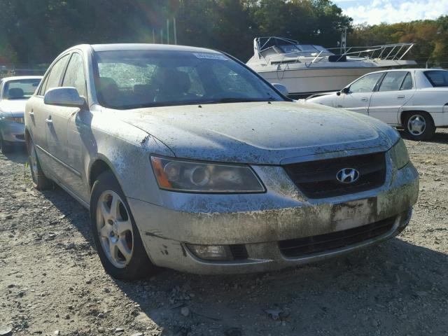 5NPEU46C16H137740 - 2006 HYUNDAI SONATA GLS SILVER photo 1