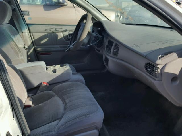 2G4WS52J121243052 - 2002 BUICK CENTURY CU WHITE photo 5