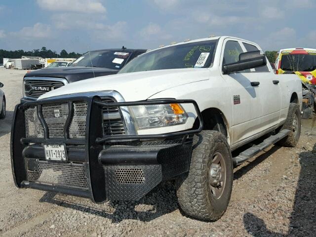 3C6TD5CT1CG298974 - 2012 DODGE RAM 2500 S WHITE photo 2