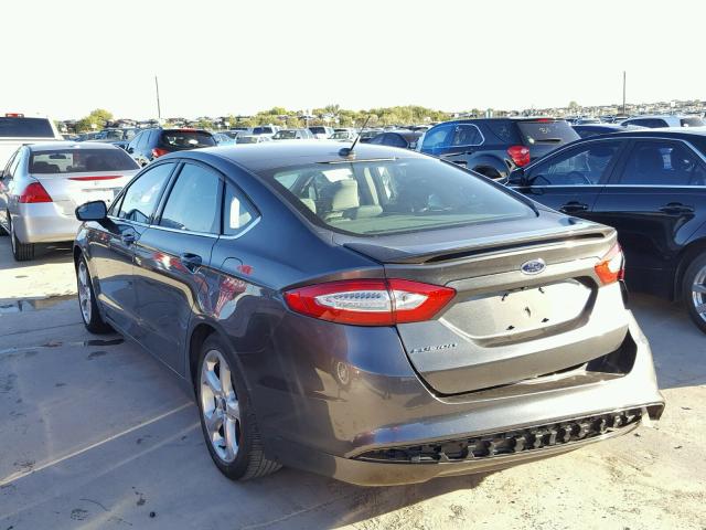 3FA6P0G74GR192662 - 2016 FORD FUSION S CHARCOAL photo 3