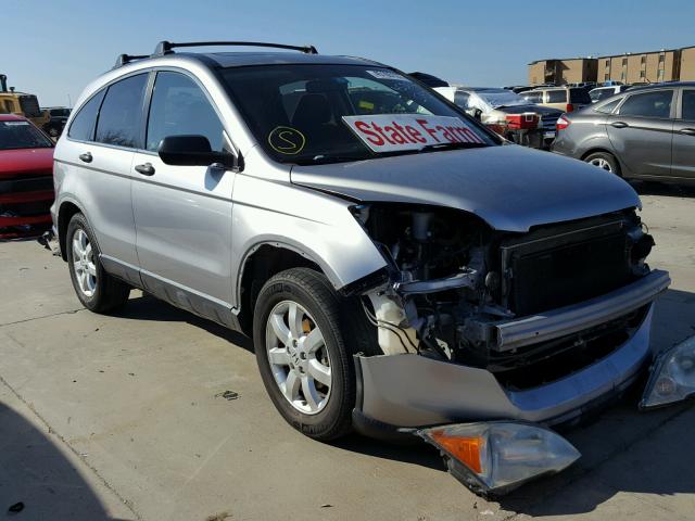 JHLRE38577C069502 - 2007 HONDA CR-V SILVER photo 1