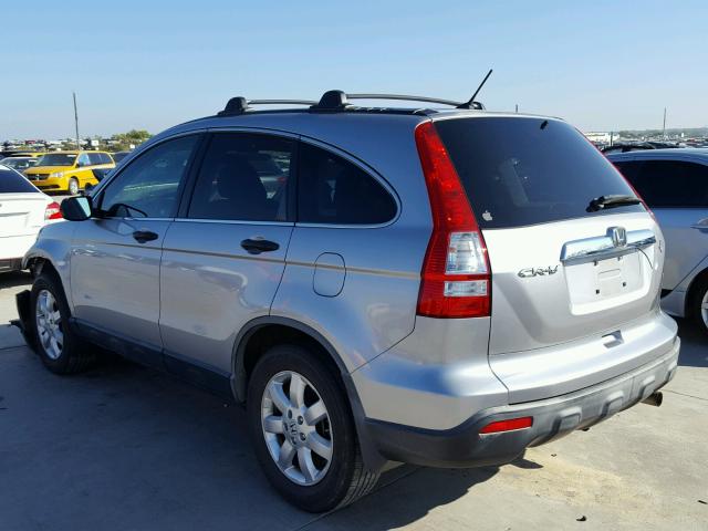 JHLRE38577C069502 - 2007 HONDA CR-V SILVER photo 3