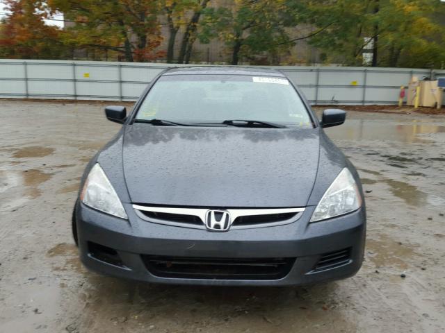 1HGCM55377A090562 - 2007 HONDA ACCORD CHARCOAL photo 9