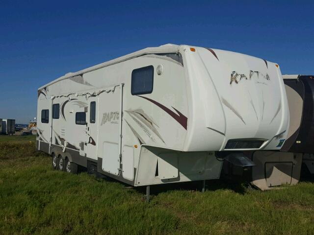 4YDF360388R801245 - 2008 KEYSTONE RAPTOR WHITE photo 1